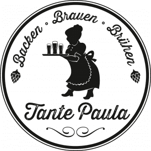 Tante Paula Logo in weiß.